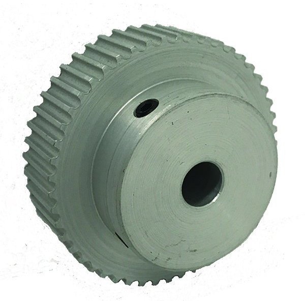 B B Manufacturing 50-3M09-6A4, Timing Pulley, Aluminum, Clear Anodized,  50-3M09-6A4